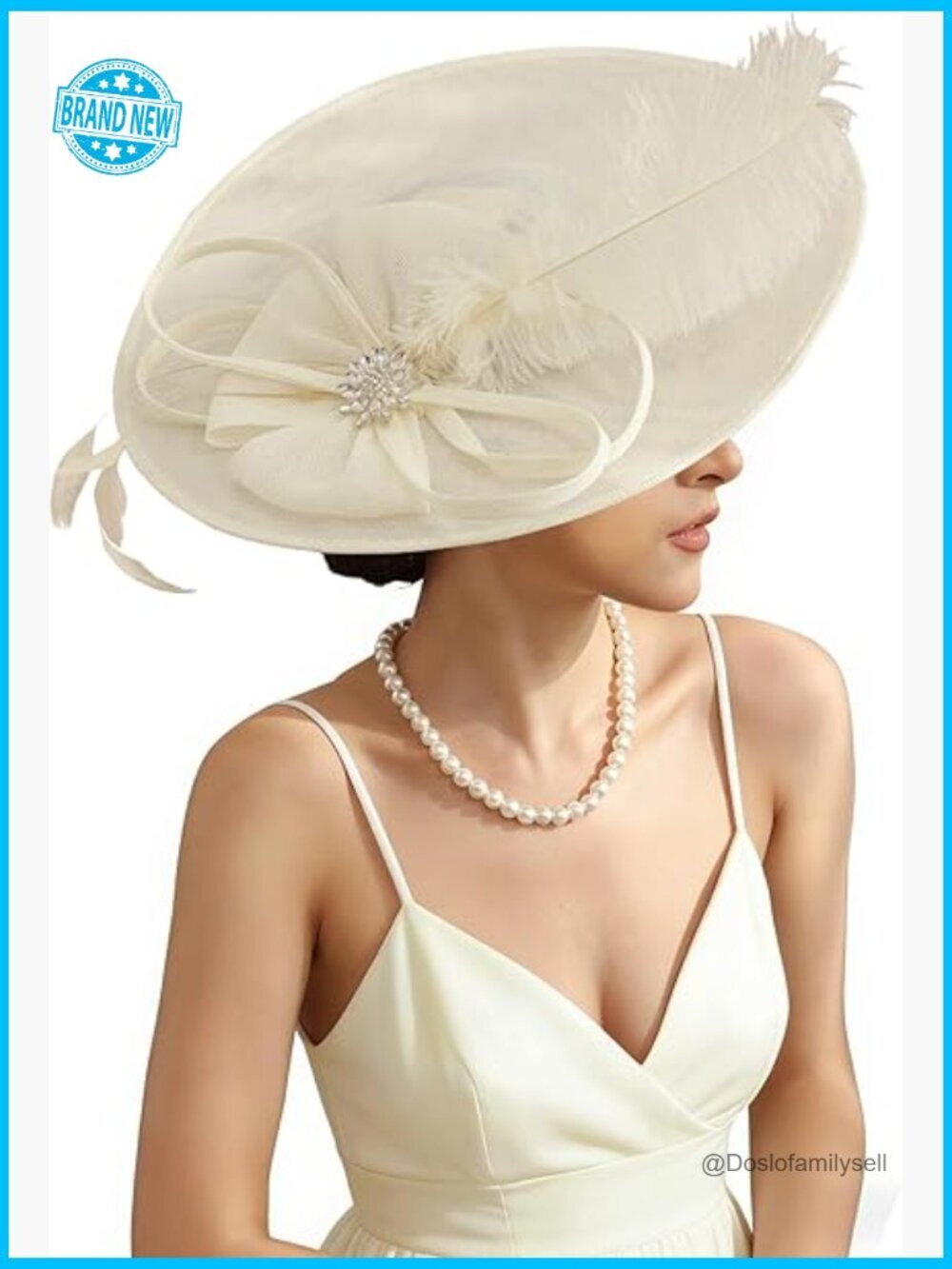 Elegant Flower Mesh Feathers Fascinator Hat Derby Wedding Cocktail Headband